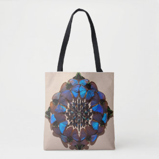 Blue Butterflies Tote Bag