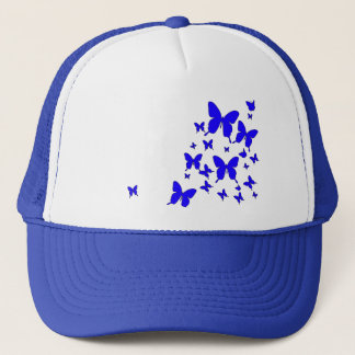 Blue Butterflies Trucker Hat