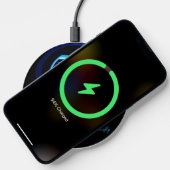 Blue Butterfly Abstract Wireless Charger (Phone)