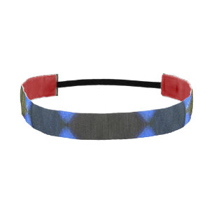 Blue Butterfly Athletic Headband