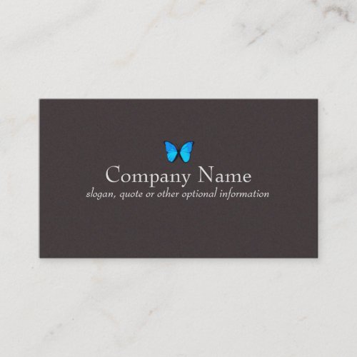 Blue Butterfly Business Card