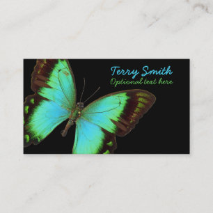 Blue Butterfly Business Card