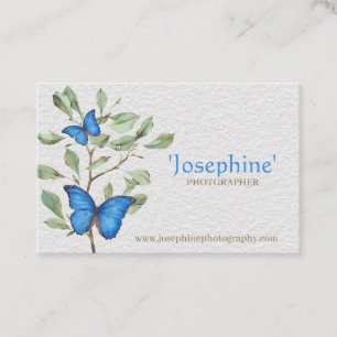 Blue Butterfly - Business Card