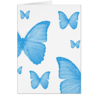 Blue Butterfly Card