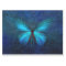Blue Butterfly Decoupage