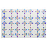 Blue butterfly fabric