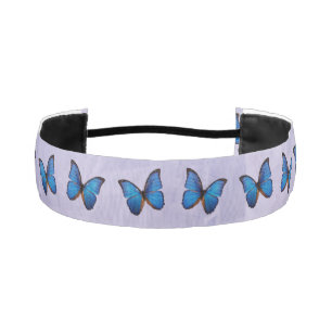Blue Butterfly Headband