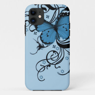 Blue Butterfly iPhone 5 Case