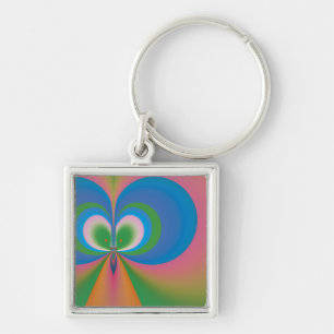 Blue Butterfly Keychain