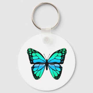 Blue Butterfly Keychain