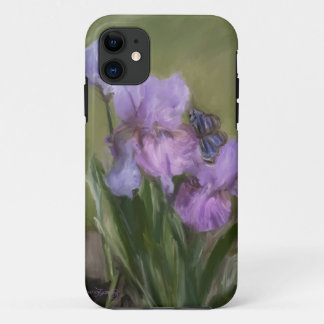 BLUE BUTTERFLY LANDING iPhone 11 CASE