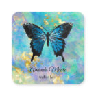 blue butterfly life coach therapist holograph squa