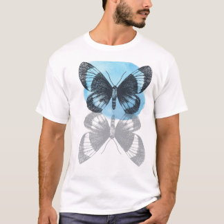 Blue butterfly magic. T-Shirt