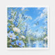 Blue Butterfly Meadow Floral Nature Napkins