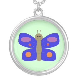 Blue Butterfly necklace