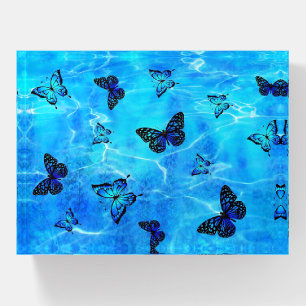 Blue Butterfly Paperweight