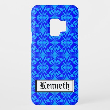Blue Butterfly Pattern by Kenneth Yoncich Case-Mate Samsung Galaxy S9 Case