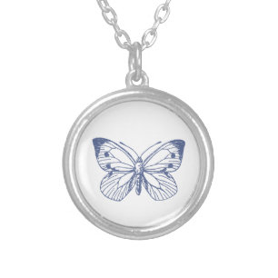 Blue Butterfly Pendant