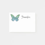 Blue Butterfly Post-it Notes at Zazzle