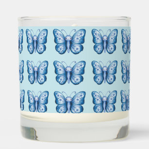 Blue Butterfly Scented Candle