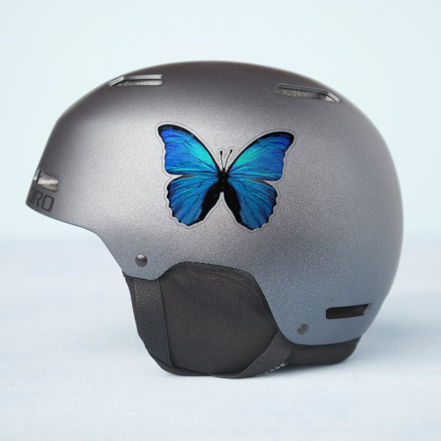 blue butterfly motorcycle helmet Daytona DOTHalf - Women's - The helmet features a custom formed interior for extreme comfort and a moisture wicking fabric to keep your head cooler D.O.T. Daytona Skull Cap -