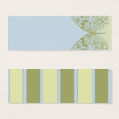 Blue Butterfly & Stripe (Front & Back)
