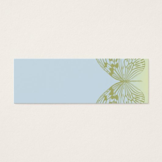 Blue Butterfly & Stripe (Front)