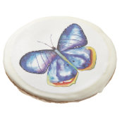 Blue Butterfly Sugar Cookie (Angled)