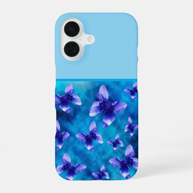 Blue Butterfly Summer,  Iphone Case (Back)