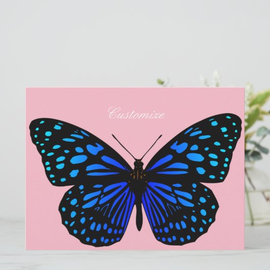 Blue butterfly Thunder_Cove (Standing Front)