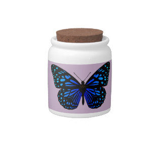 Blue Butterfly Thunder_Cove Candy Jar