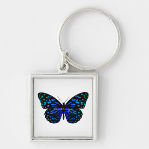 Blue butterfly Thunder_Cove  Keychain