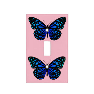 Blue butterfly Thunder_Cove Light Switch Cover