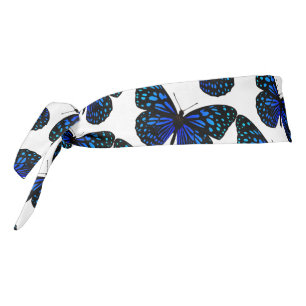 Blue butterfly Thunder_Cove Tie Headband