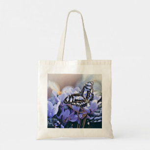 Blue Butterfly Tote Bag