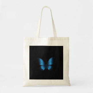 Blue Butterfly Tote Bag