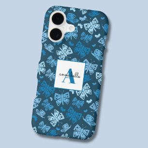 Blue Butterfly whimsical iPhone 17 Case