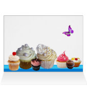 BLUE BUTTERFLY,YUMMY CUPCAKES SWEET FATHER'S DAY (Inside Horizontal (Top))