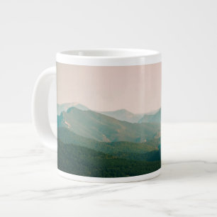 Blue by the Mountains Giant Coffee Mug