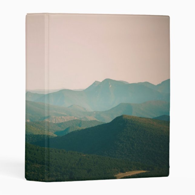 Blue by the Mountains Mini Binder (Front/Spine)
