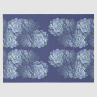 Blue Cactus Tissue Paper