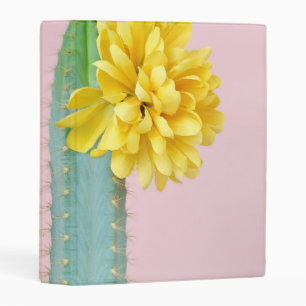 Blue Cactus Trio Mini Binder