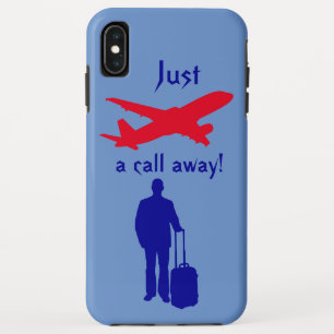 Blue --Call Me iPhone XS Max Case