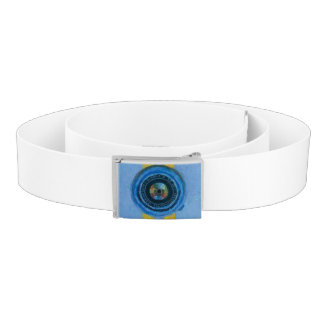 Blue Camera Belt