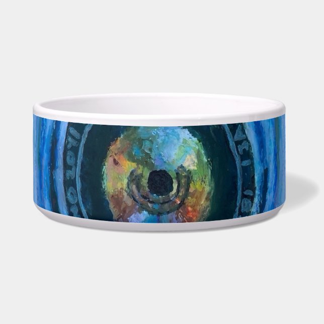 Blue Camera Bowl (Front)