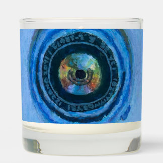 Blue Camera Scented Candle