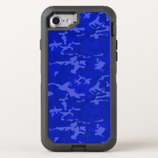 Blue Camo OtterBox Defender iPhone SE/8/7 Case