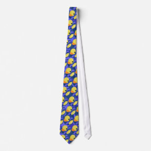 Blue Camo Rubber Ducky Tie