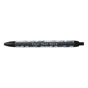 Blue Camo, Winter Camo, Snow Camouflage, Military Pen