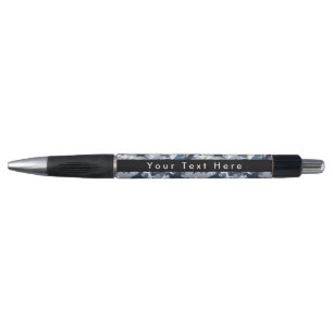 Blue Camo, Winter Camo, Snow Camouflage, Military Pen